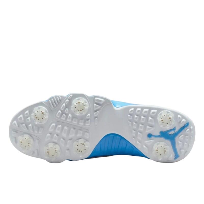 9 Retro Low Golf White University Blue
