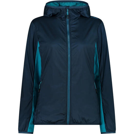 Gilet imbottito con cappuccio da donna CMP