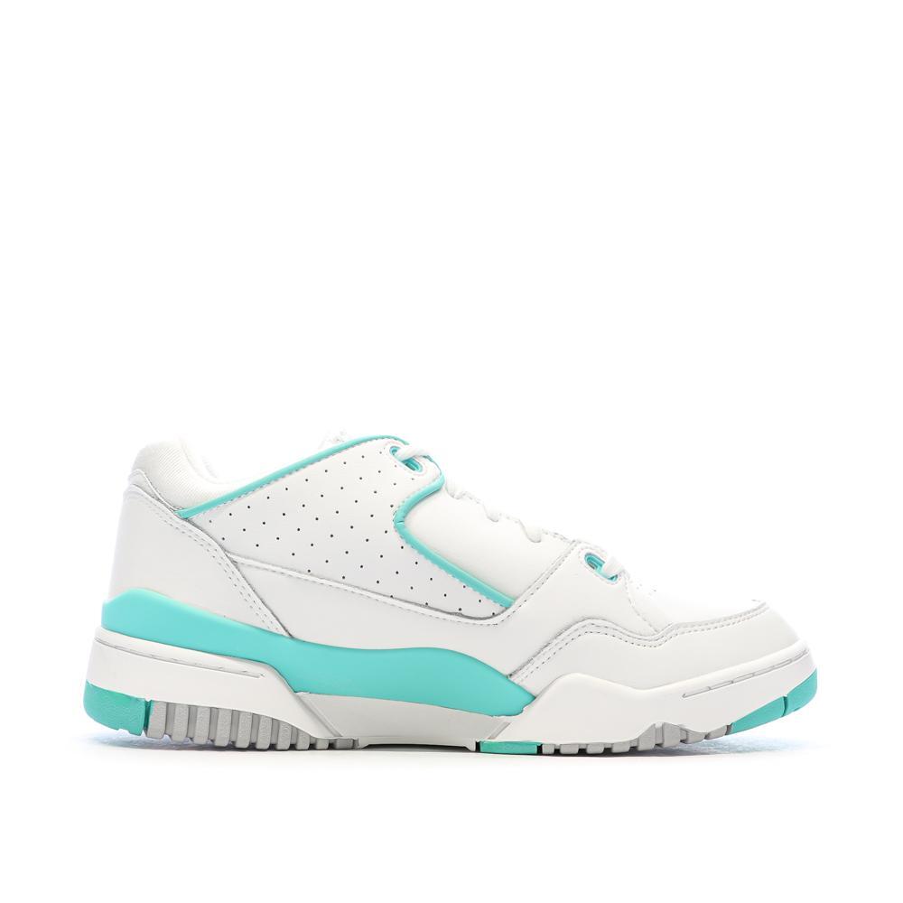 Zapatillas Hombre Le Coq Sportif Nineties Blancas/Turquesas 2/7