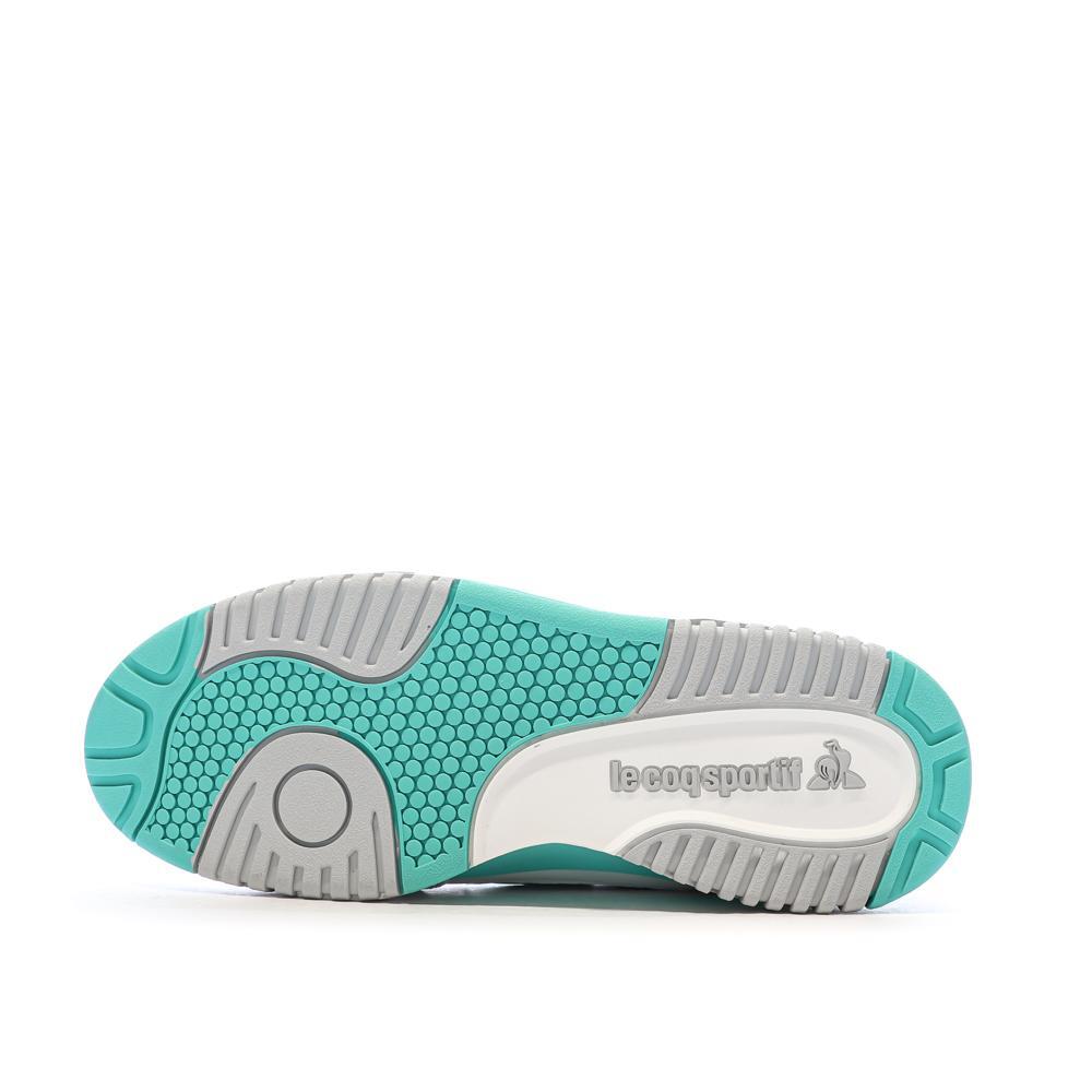 Zapatillas Hombre Le Coq Sportif Nineties Blancas/Turquesas 5/7