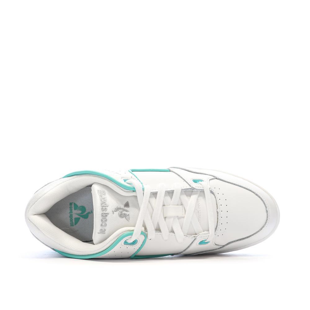 Zapatillas Hombre Le Coq Sportif Nineties Blancas/Turquesas 4/7