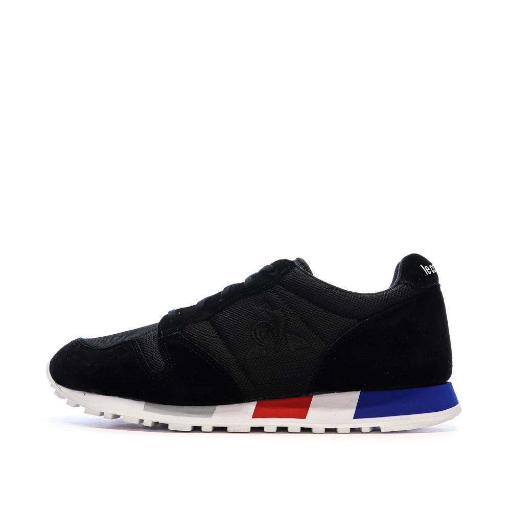 Men's Black Le Coq Sportif Omega Trainers