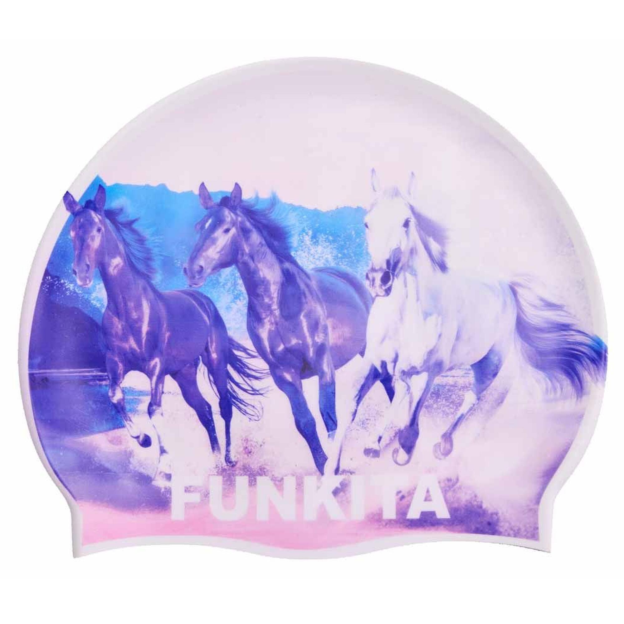 Czepek pływacki na basen silikonowy unisex Funkita Ride Time