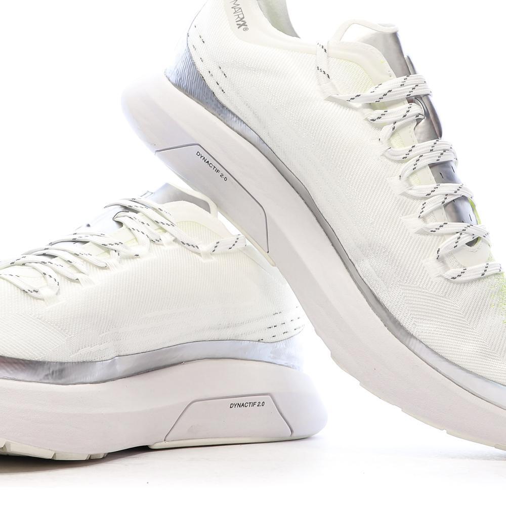 Baskets Blanc/Jaune Homme Le Coq Sportif Oly 7/7