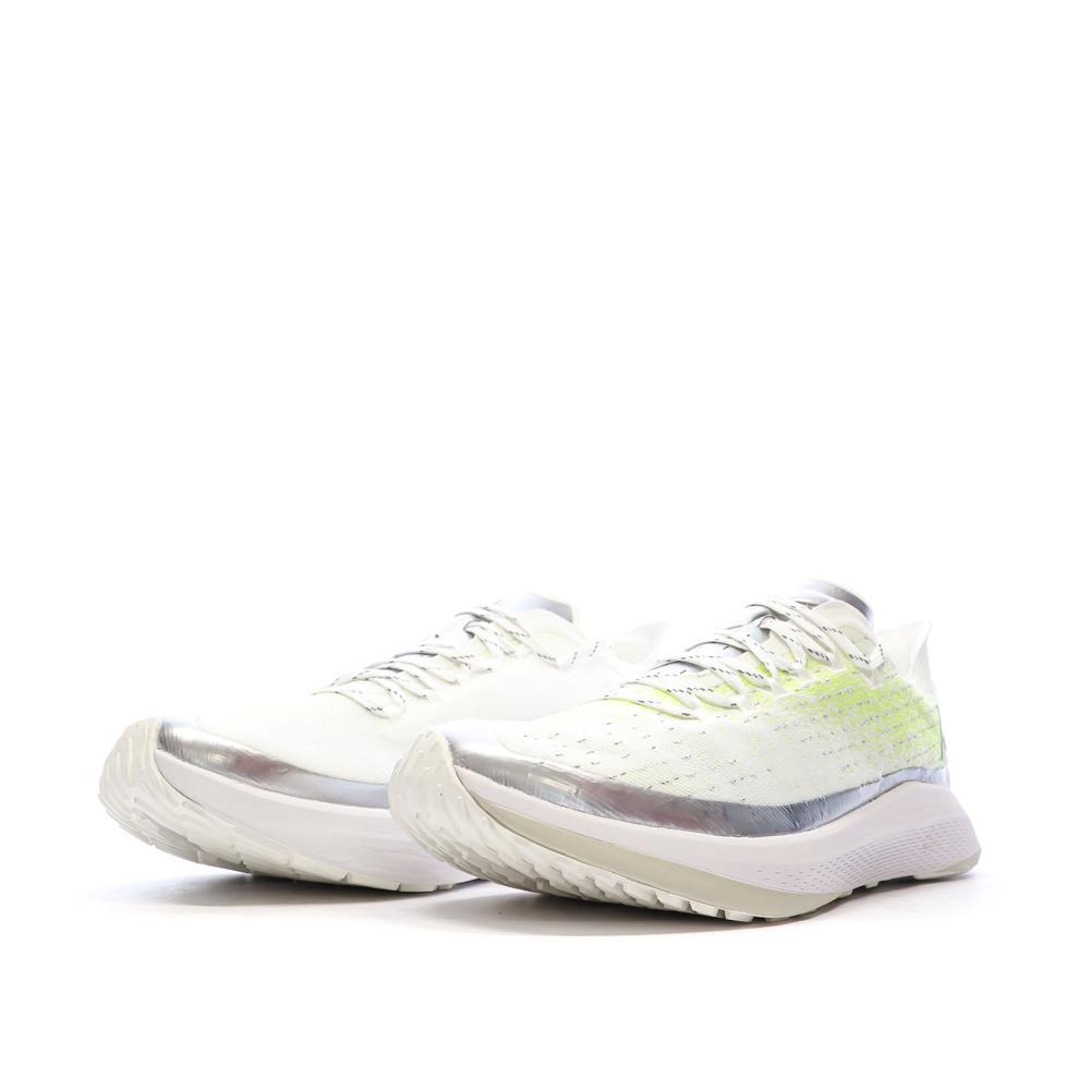 Baskets Blanc/Jaune Homme Le Coq Sportif Oly 6/7