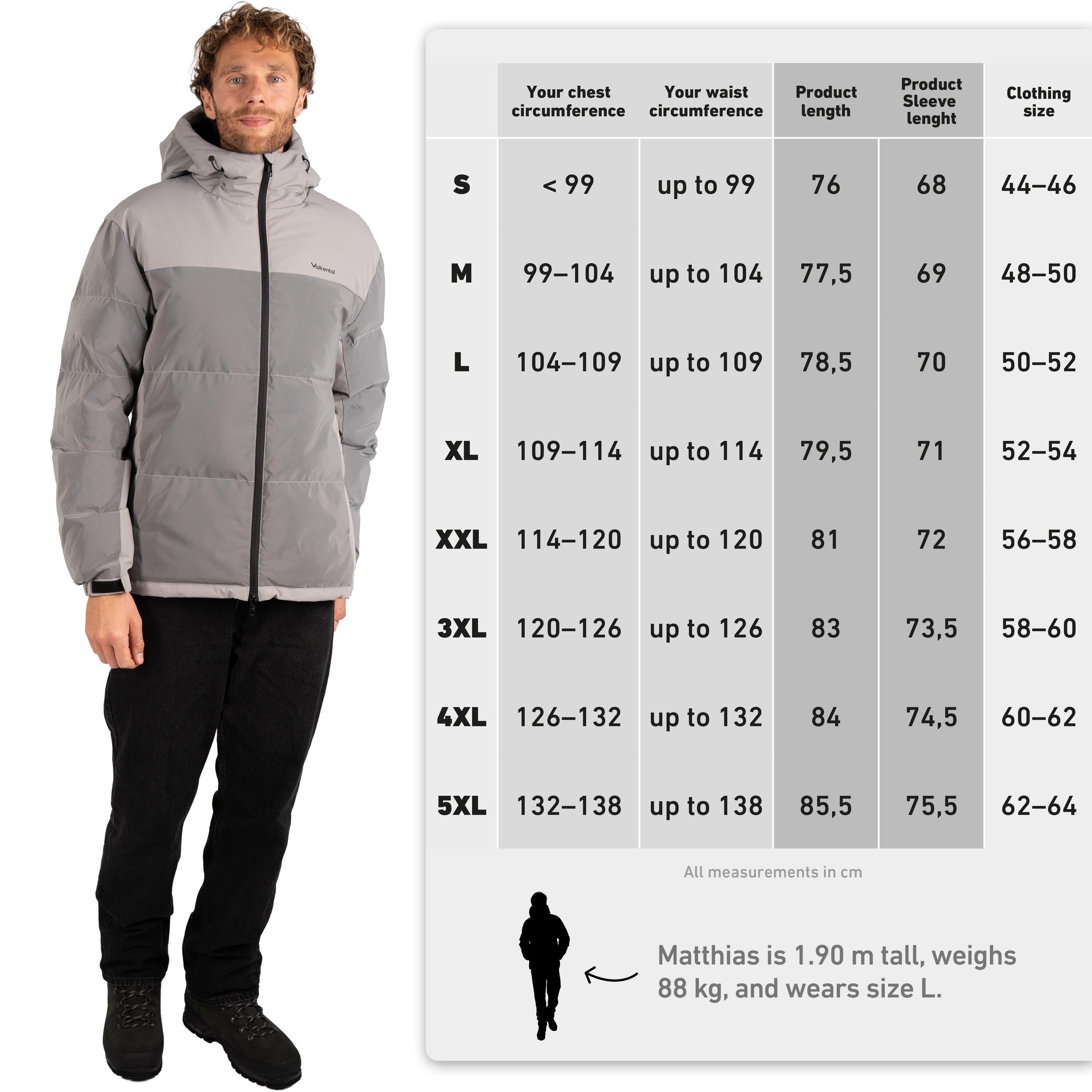 Doudoune d’Hiver Réfléchissante Homme Déperlante et Respirante 4/7
