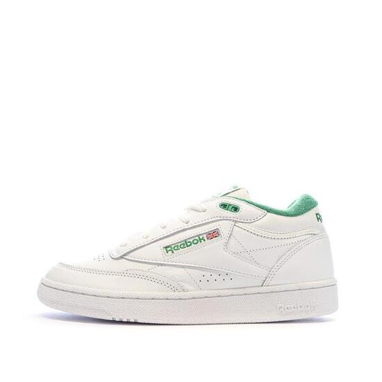 Baskets Blanches/Vertes Homme Reebok Club