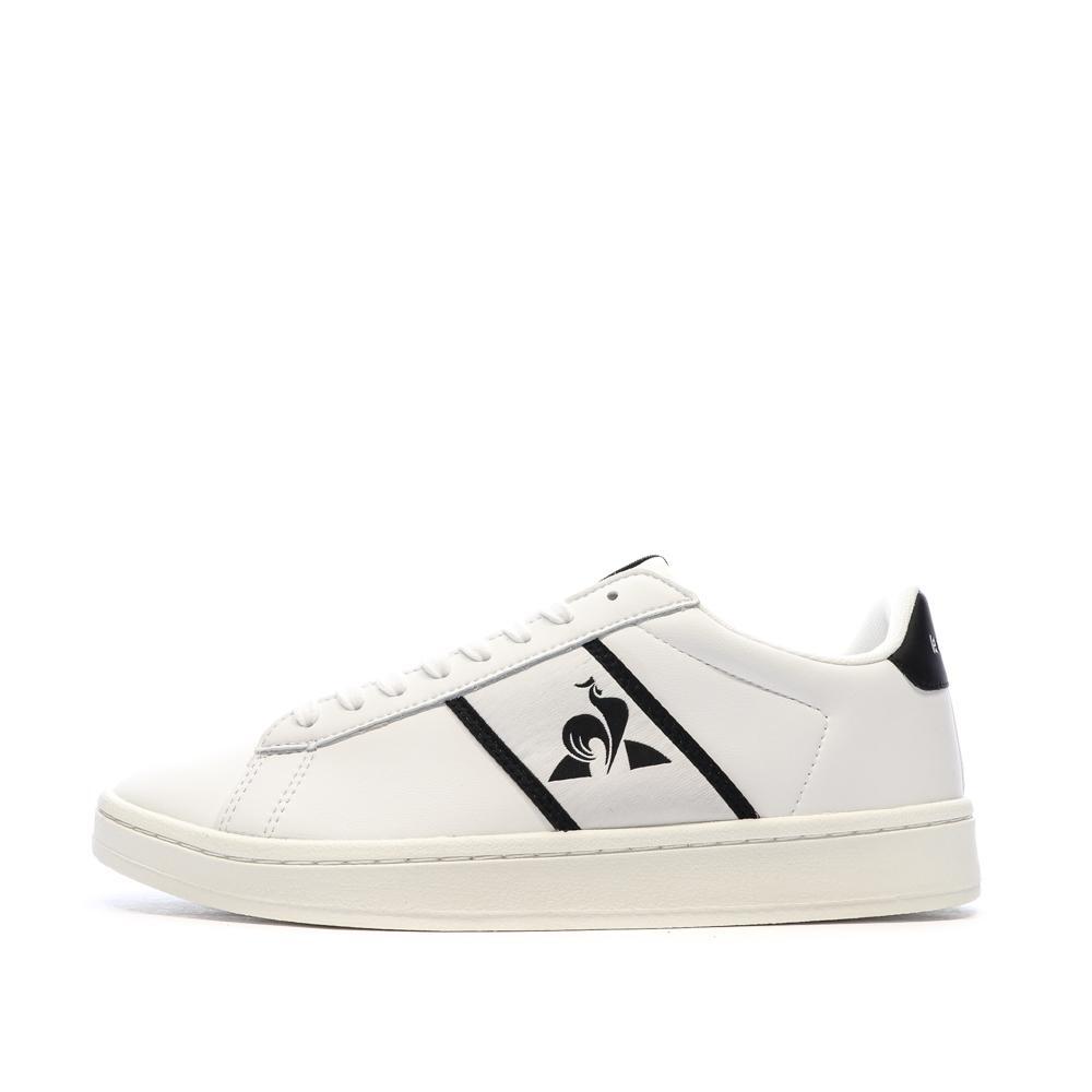 Men's Le Coq Sportif Classic Soft Black & White Trainers