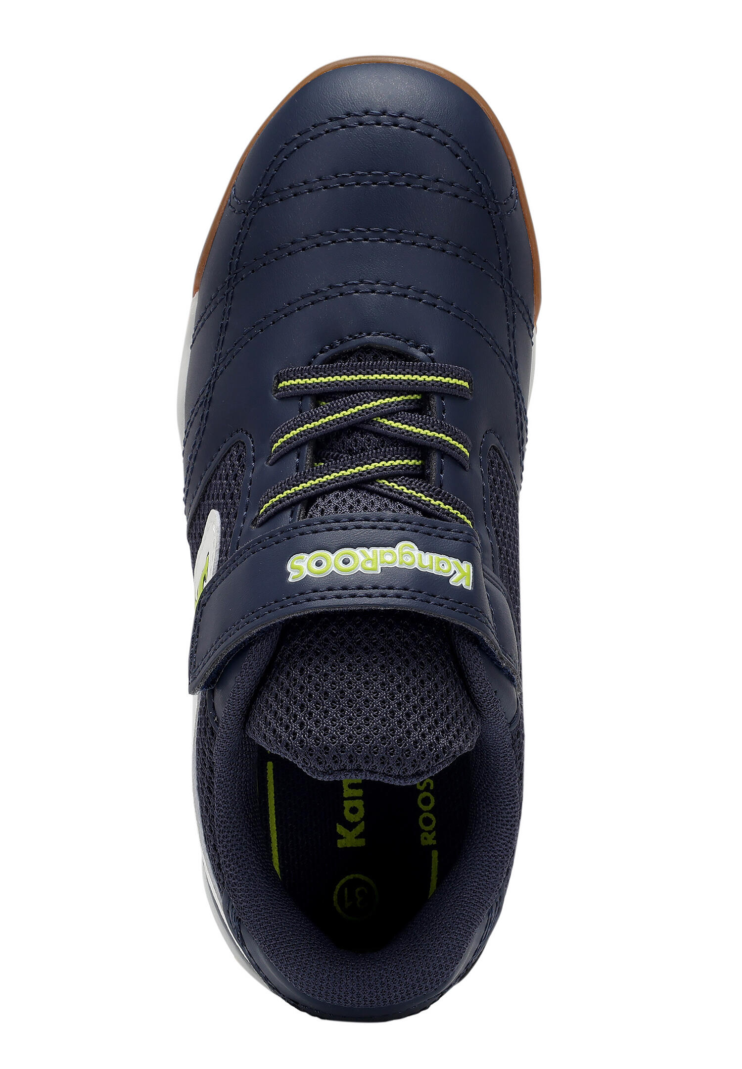 KangaROOS Kinder K-Braceyard EV Sneaker 10990 000 4054 blau/lime 7/7