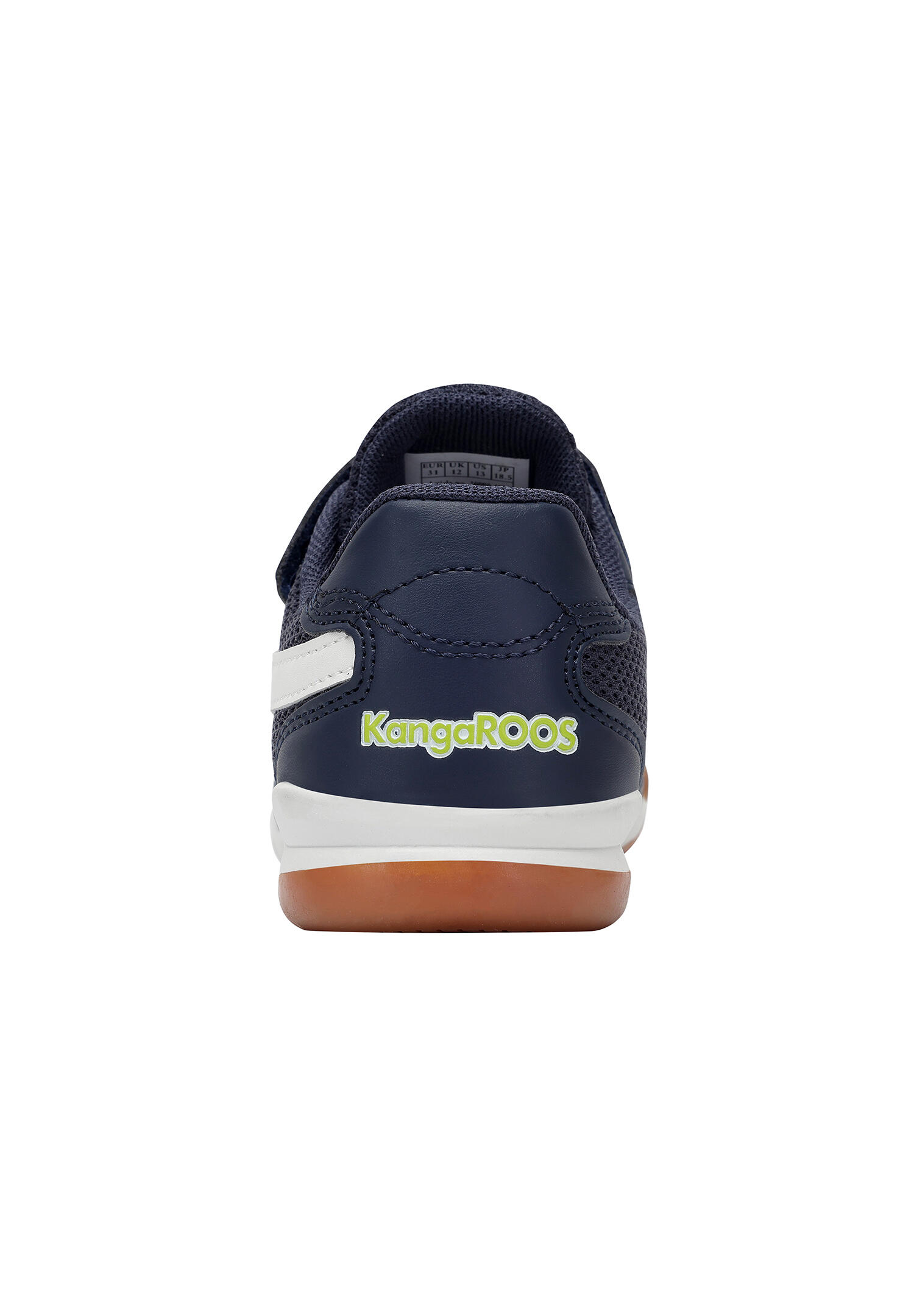 KangaROOS Kinder K-Braceyard EV Sneaker 10990 000 4054 blau/lime 5/7