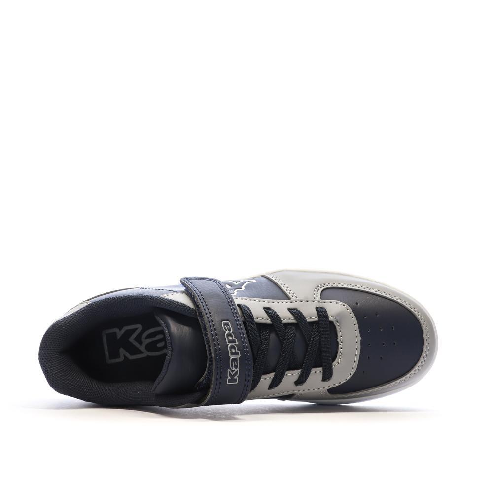 Baskets Grises/Marines Garçon Kappa Malone 4/7