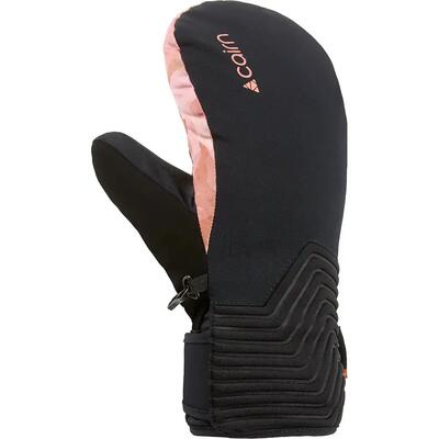 Helm - ski en snowboard - dames - lichtgewicht, pure fit - elena - zwart-perzik