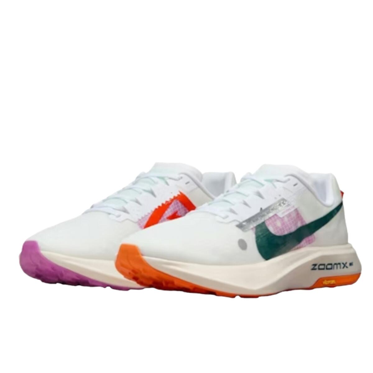 Chaussures  ZoomX Ultrafly Trail White Safety Orange Vivid Grape 2/4