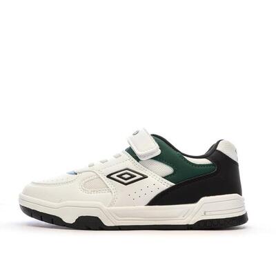 Umbro travys jongens sneakers wit/zwart/groen