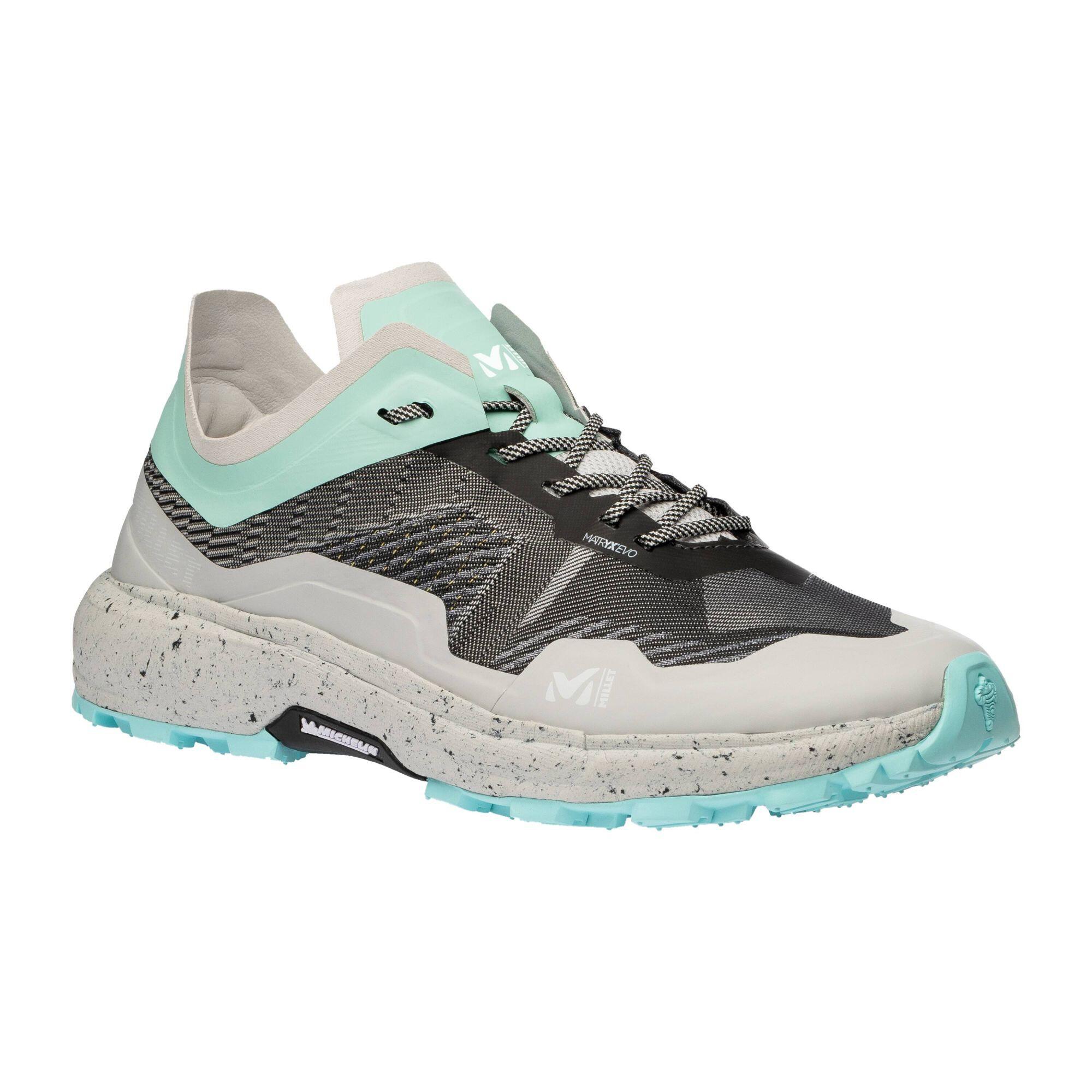 Chaussure de Trail Femme Millet "Intense W" (Fabriquées en France) Gris 38 1/5