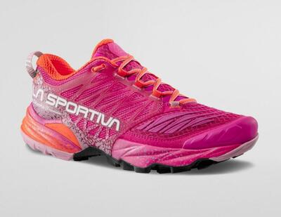 Trailschoenen dames - akasha ii w - hibiscus/malibu blue