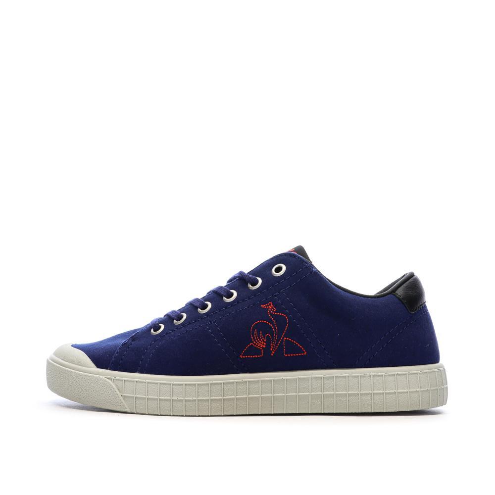 Le Coq Sportif - Baskets Marines/rouges Homme Le Coq Sportif Vetra - Baskets - Bleu - Decathlon