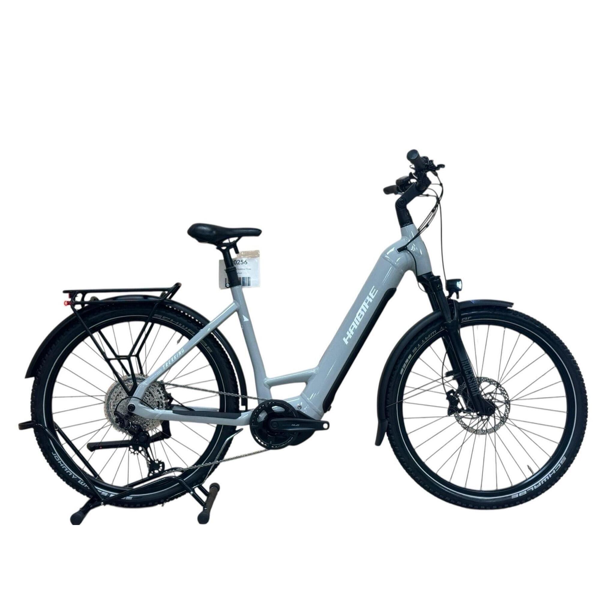 Haibike - Reconditionné - Vélo Électrique Haibike Trekking 7 Xt - Comme Neuf - Vélo Ville - Gris|noir - Grand - Decathlon