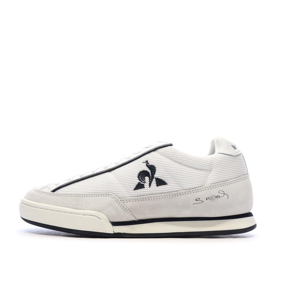 Men's Le Coq Sportif Noah Black and White Trainers