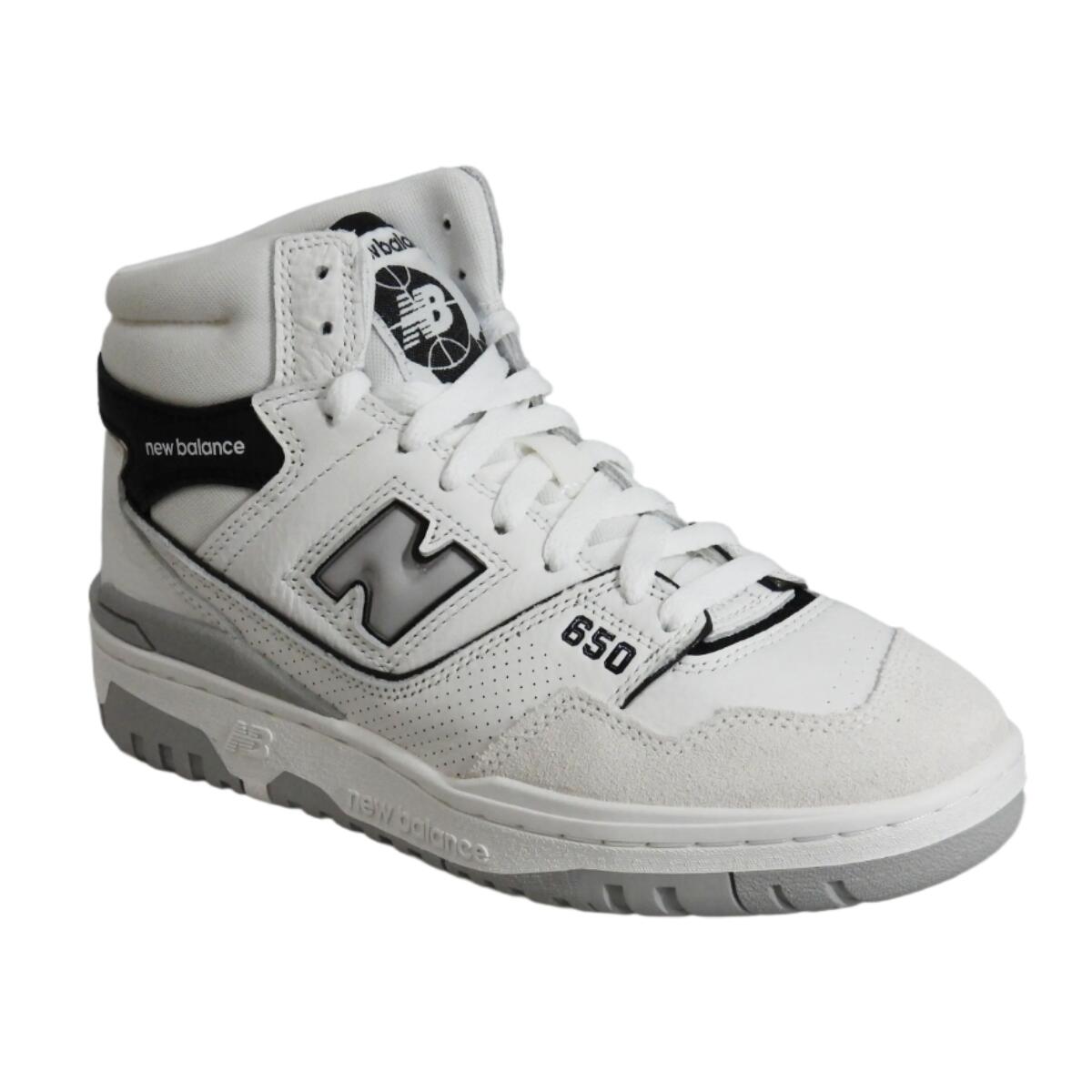 Buty sportowe damskie New Balance Sneakers białe - BB650RWH 3/7