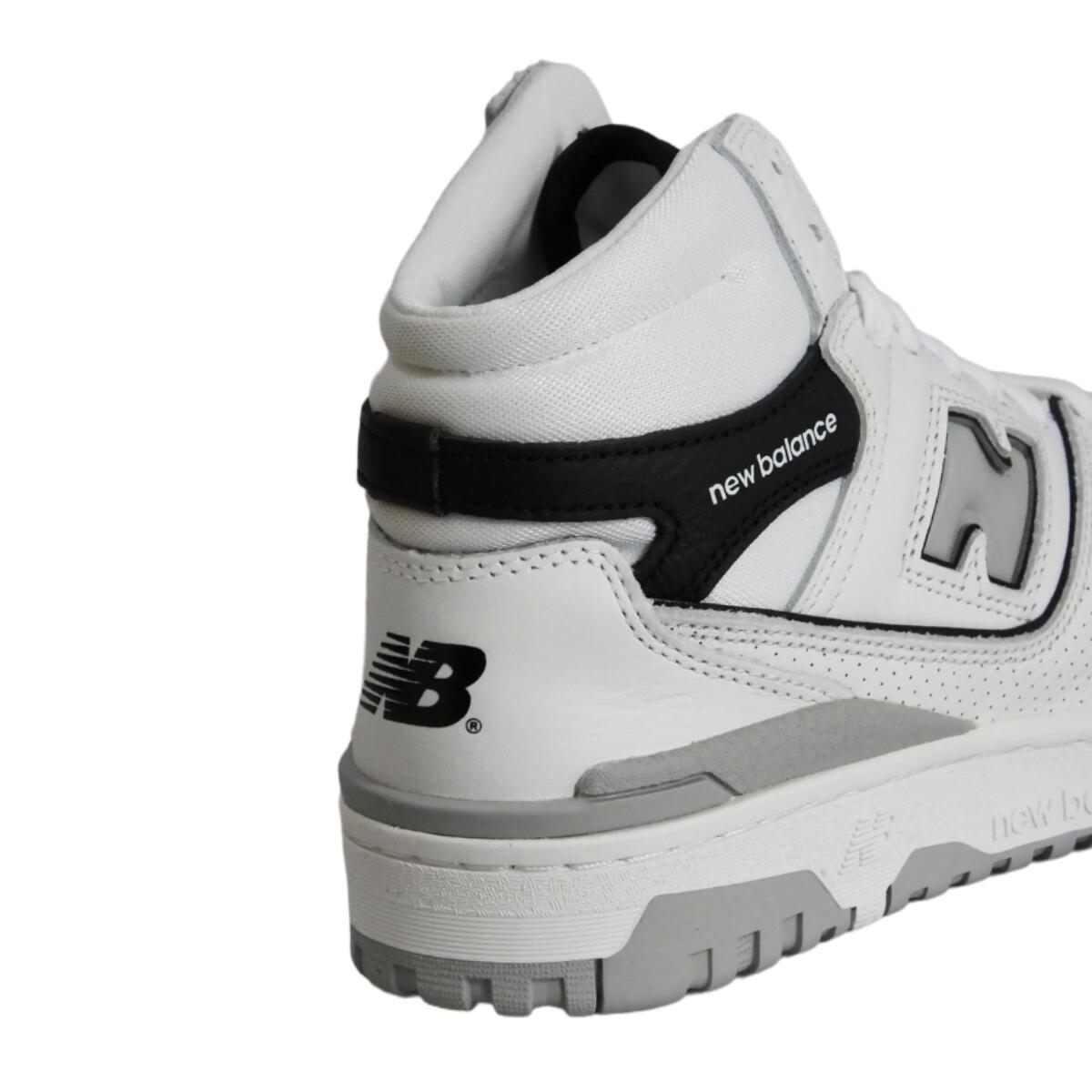 Buty sportowe damskie New Balance Sneakers białe - BB650RWH 5/7