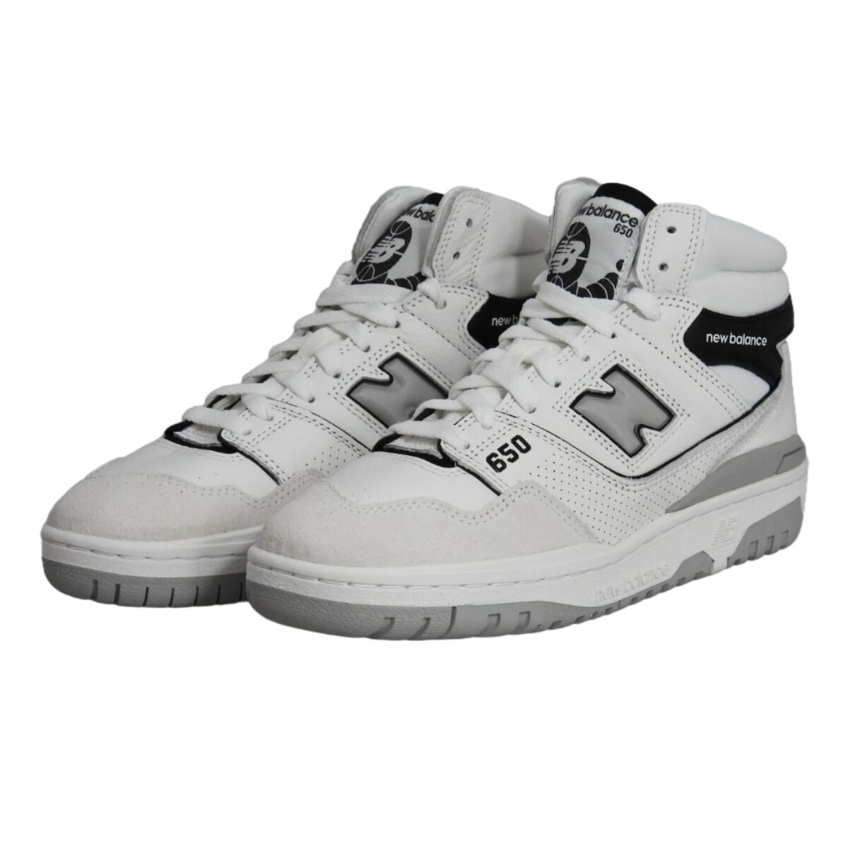Buty sportowe damskie New Balance Sneakers białe - BB650RWH 4/7