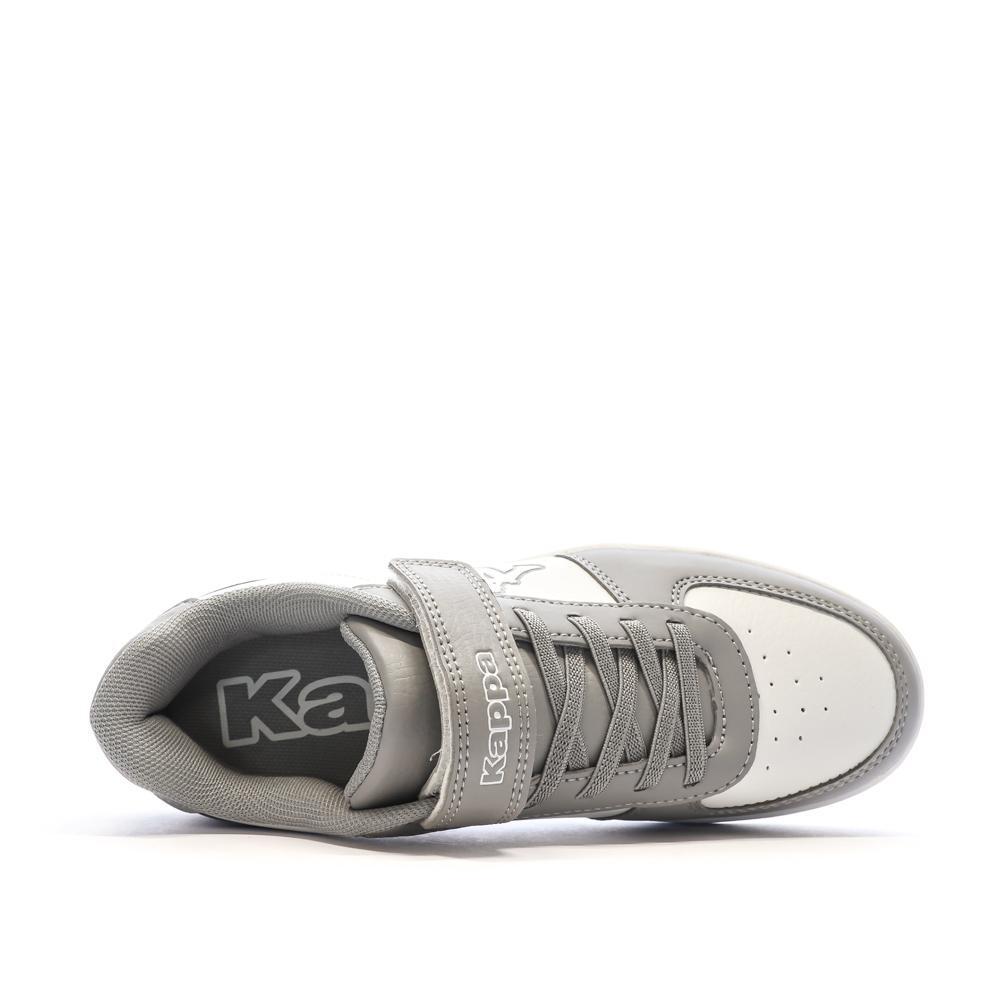 Zapatillas Kappa Malone Blancas/Grises para Niño 4/7