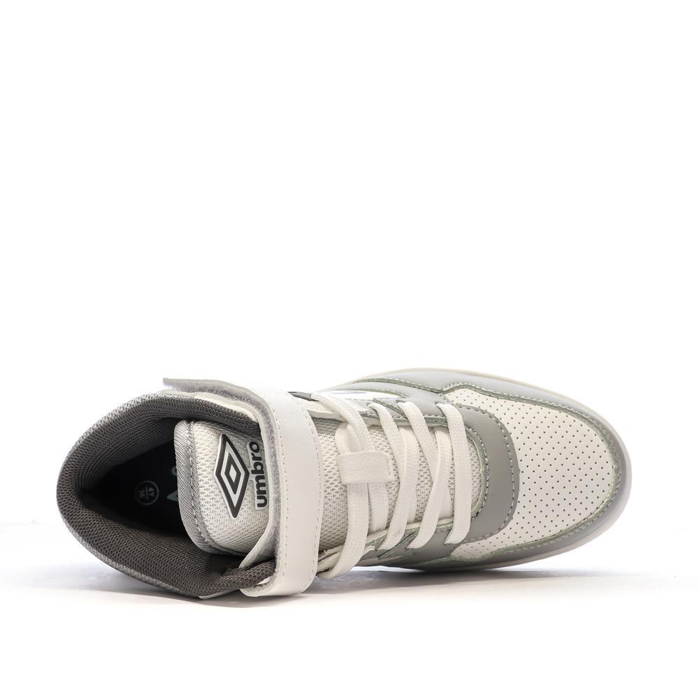 Baskets Blanches/Gris Garçon Umbro Olly 4/7