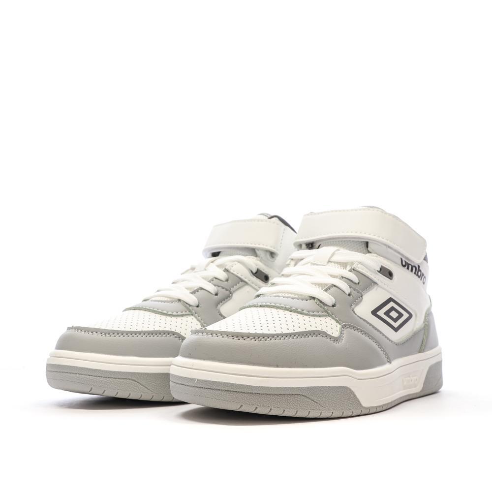 Baskets Blanches/Gris Garçon Umbro Olly 6/7