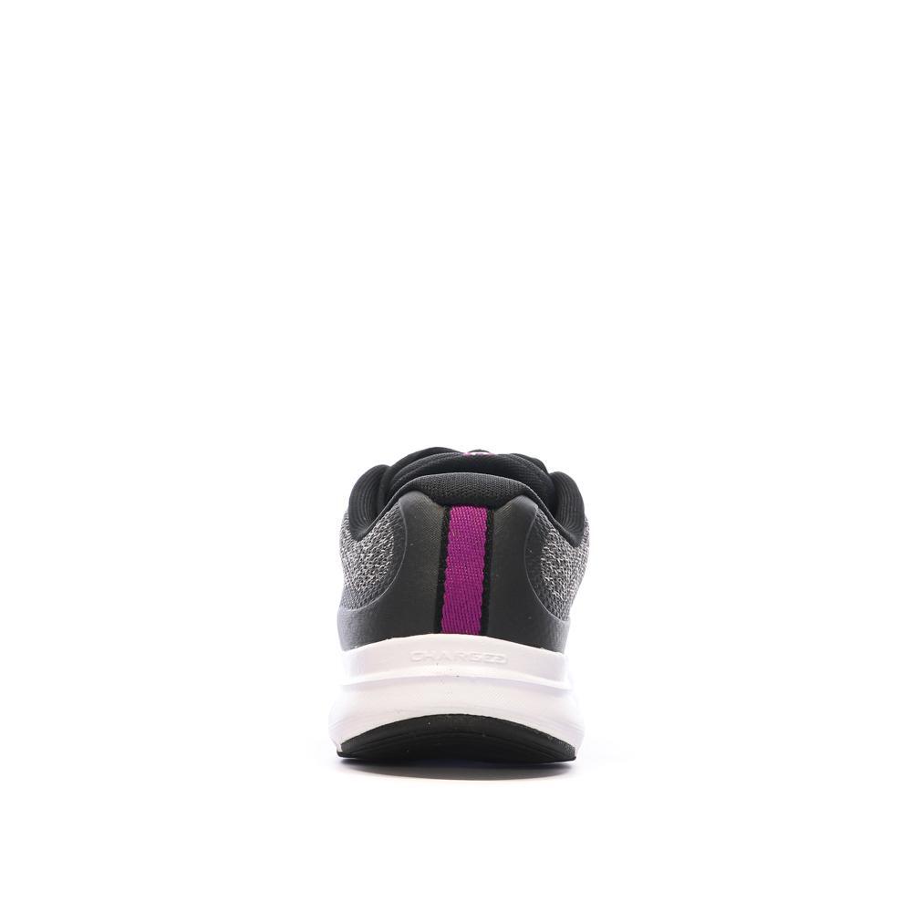 Under Armour Charged Hardloopschoenen Dames Grijs/Paars 4/7
