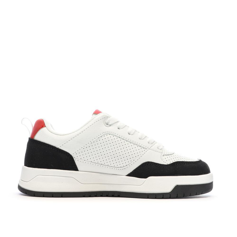 Baskets Blanches/Noires/Rouges Garçon Kappa Manis 2/7