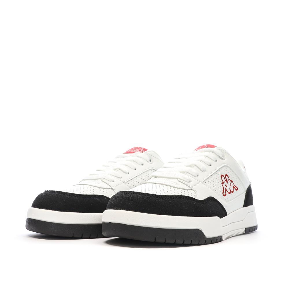 Baskets Blanches/Noires/Rouges Garçon Kappa Manis 6/7