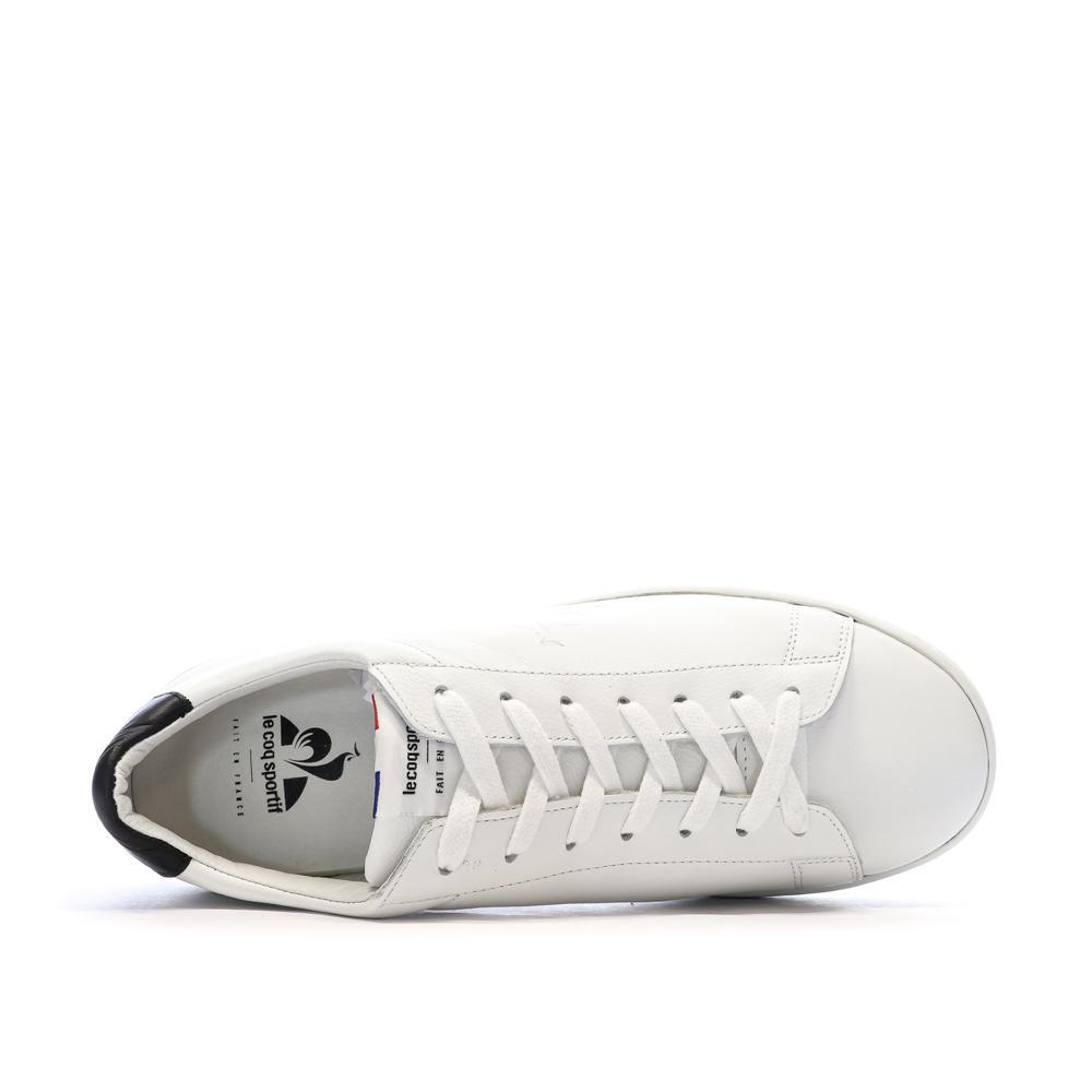Baskets Blanches/Noires Homme Le Coq Sportif Phenix 4/7