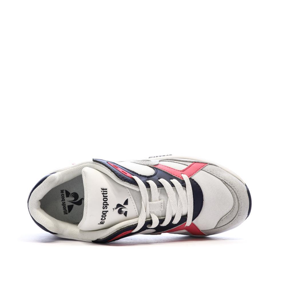 Sneakers Uomo Le Coq Sportif R850 Bianche/Grigie/Nere 4/7