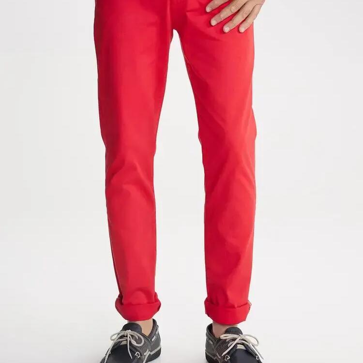 Men's Red Trousers TBS Rome