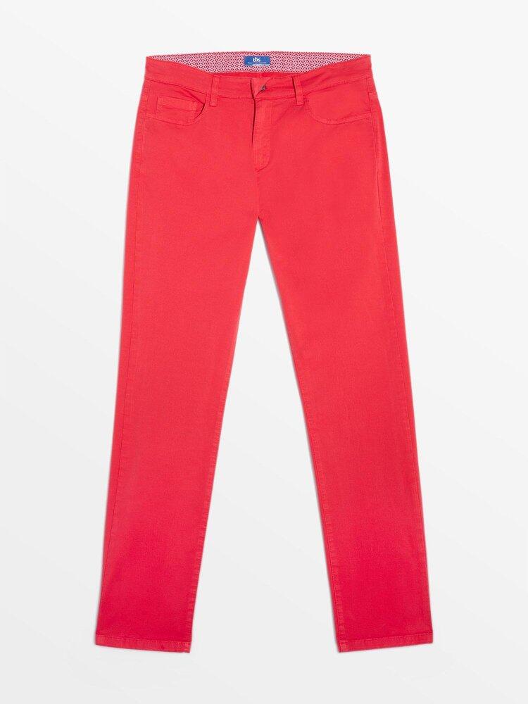 Pantalones Rojos TBS Roma para Hombre 3/4