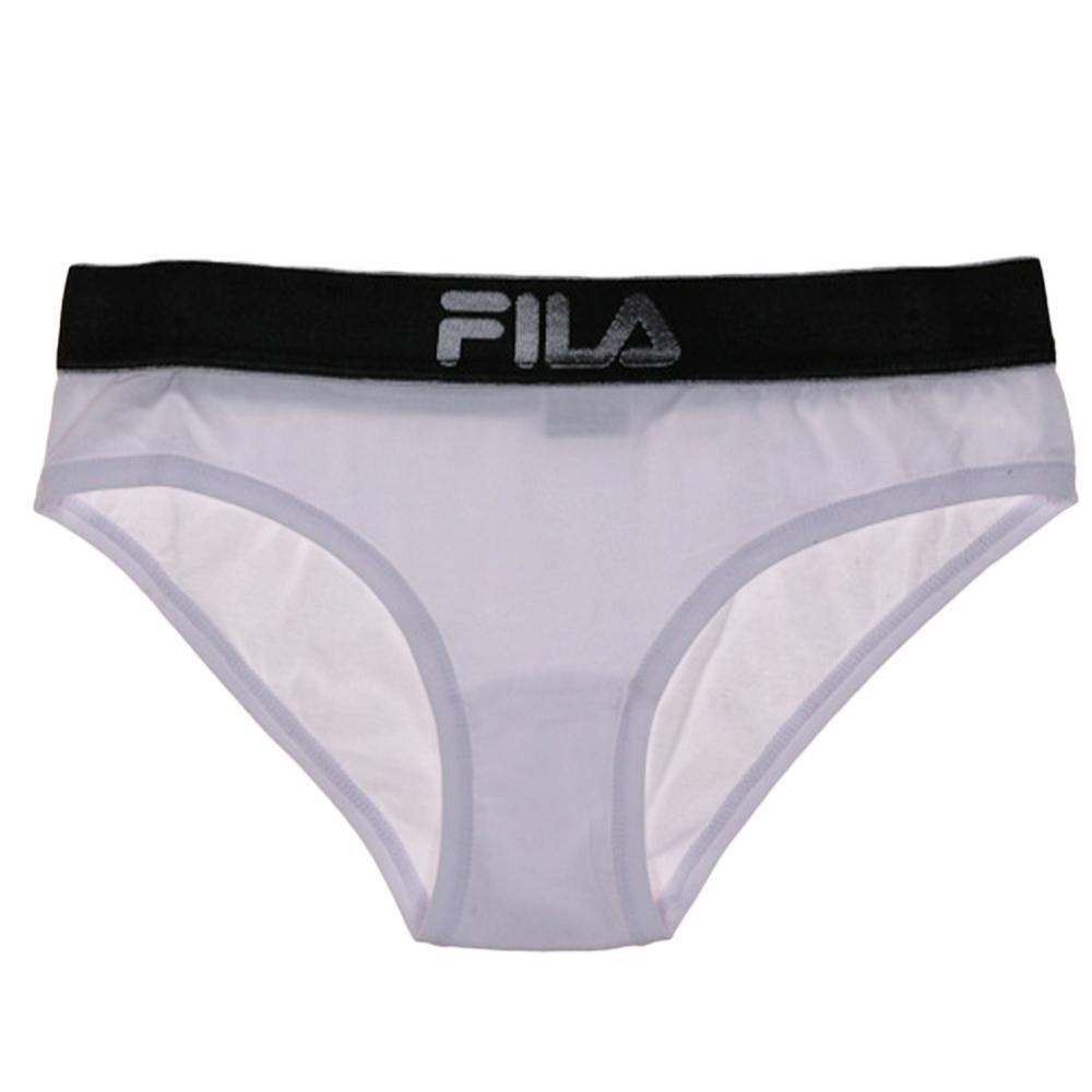 Fila Women's White Microfibre Briefs FU6107