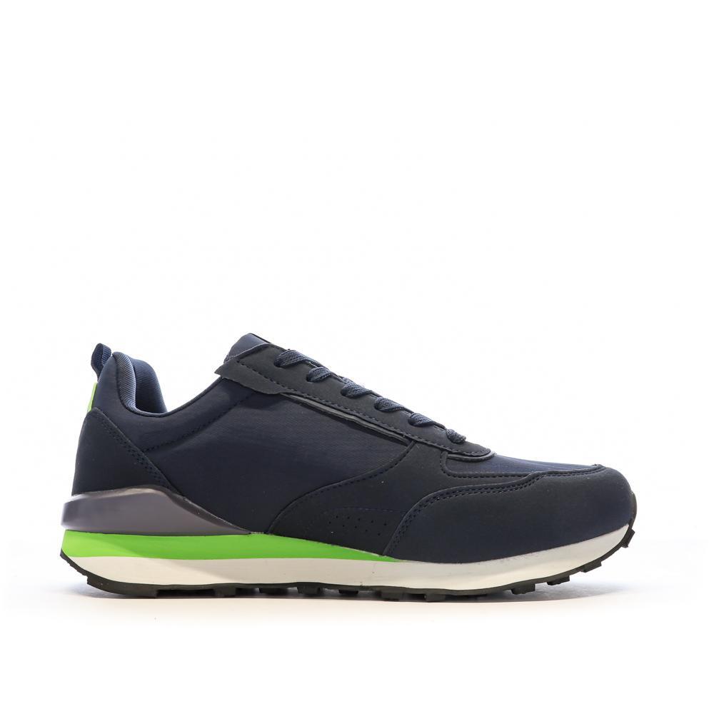 Baskets Marine/Vert Homme Lotto Twenty 5 2/7