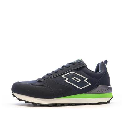 Lotto twenty 5 heren sneakers marine/groen