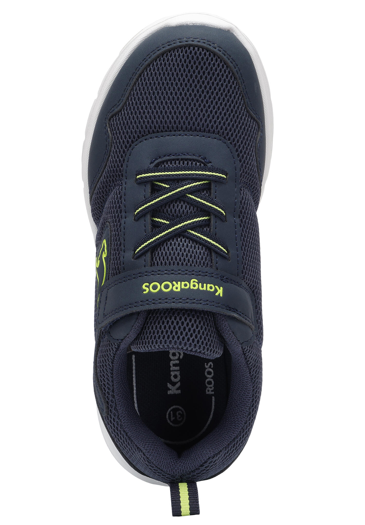 KangaROOS Kinder K-ETK Possum EV Sneaker 10337 000 4435 blau/Sulphur Spring 6/7