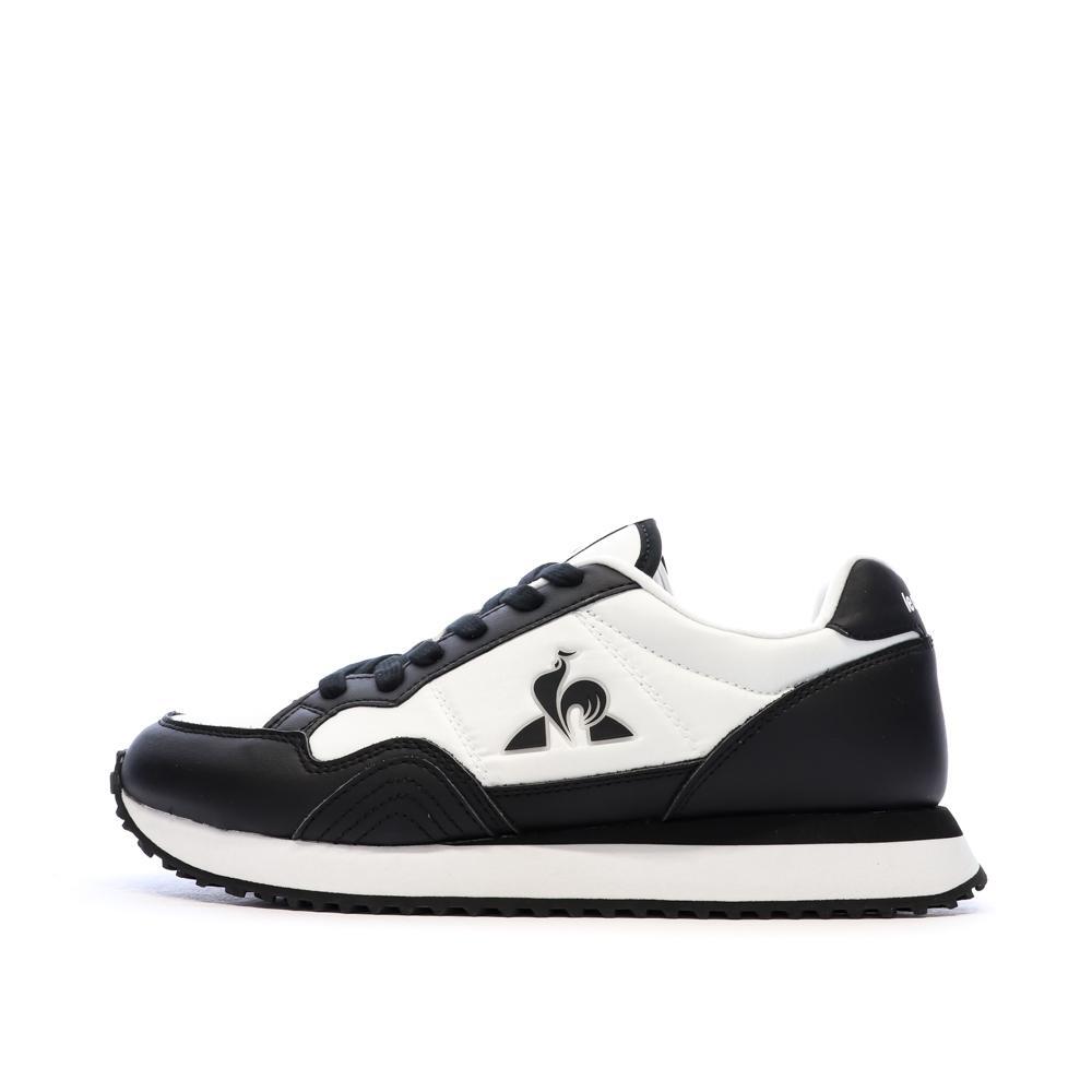 Men's Le Coq Sportif Jet Star 2 Black and White Trainers