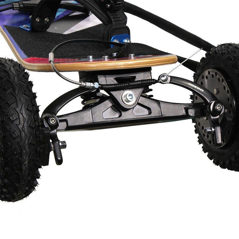 Mountainboard Howzit Pro Gravstorm Truck ze sprężynami i hamulcem 3/7