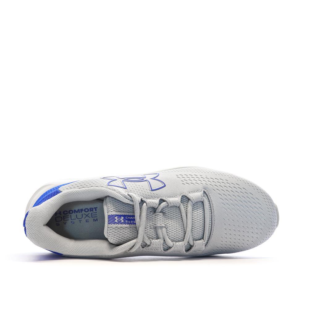 Chaussures de running Gris/Bleu Homme Under Armour Charged 4/7