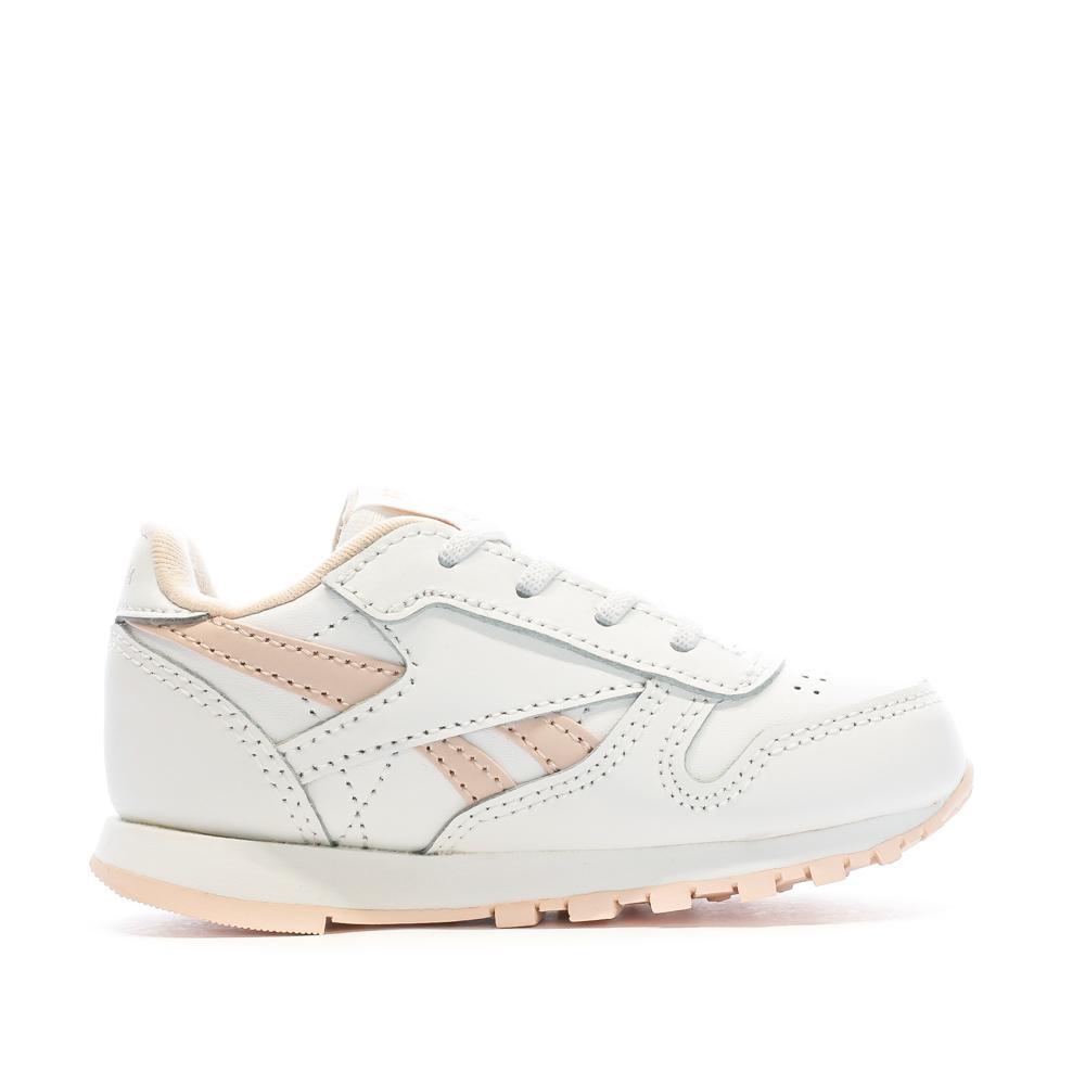 Baskets Blanches/Rose Fille Reebok Classic Leather 100069854 2/7