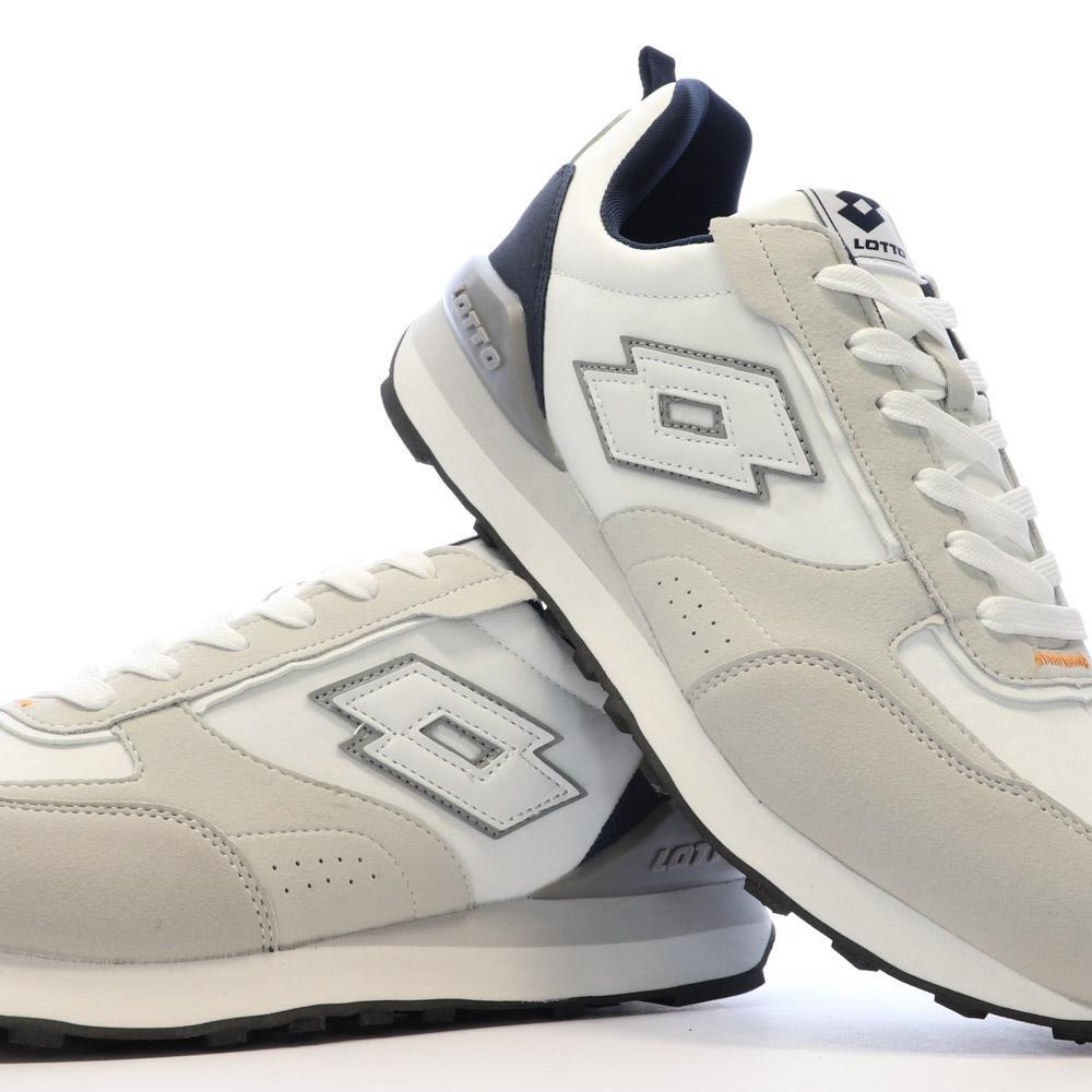 Zapatillas Lotto Twenty 5 Blancas/Grises para Hombre 7/7