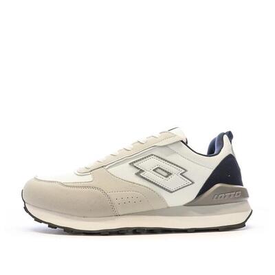 Lotto twenty 5 heren sneakers wit/grijs