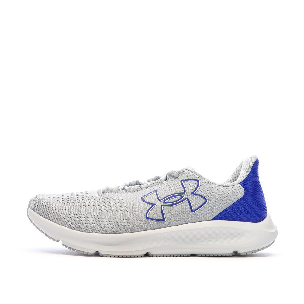 Men's Under Armour Charged Running Shoes - Grey/Blue