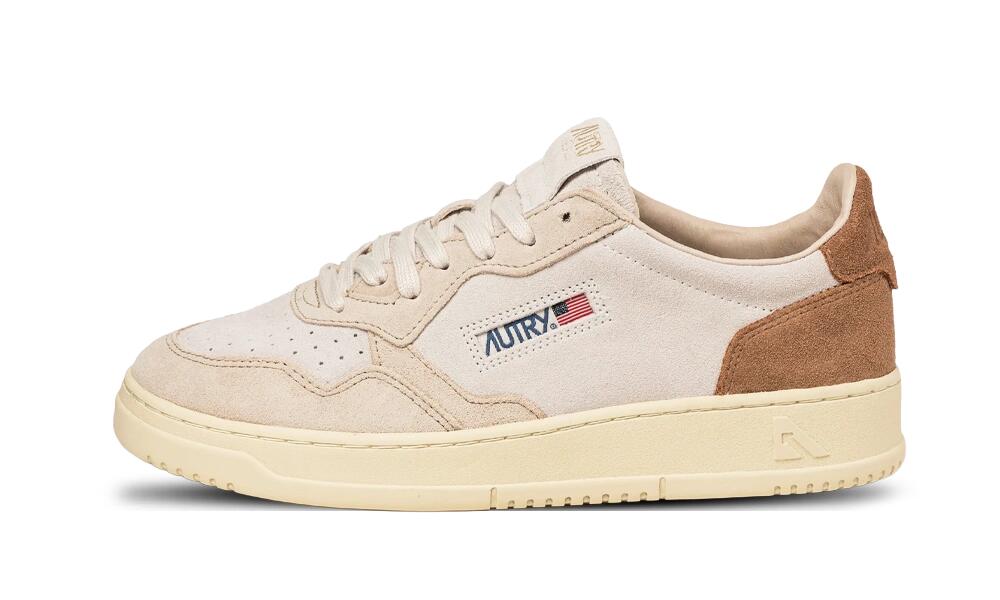 Medalist Low Women Tricolor Suede Sand Cigar 1/1