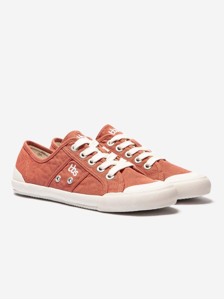 Zapatillas lona terracota mujer TBS Opiace 2/7