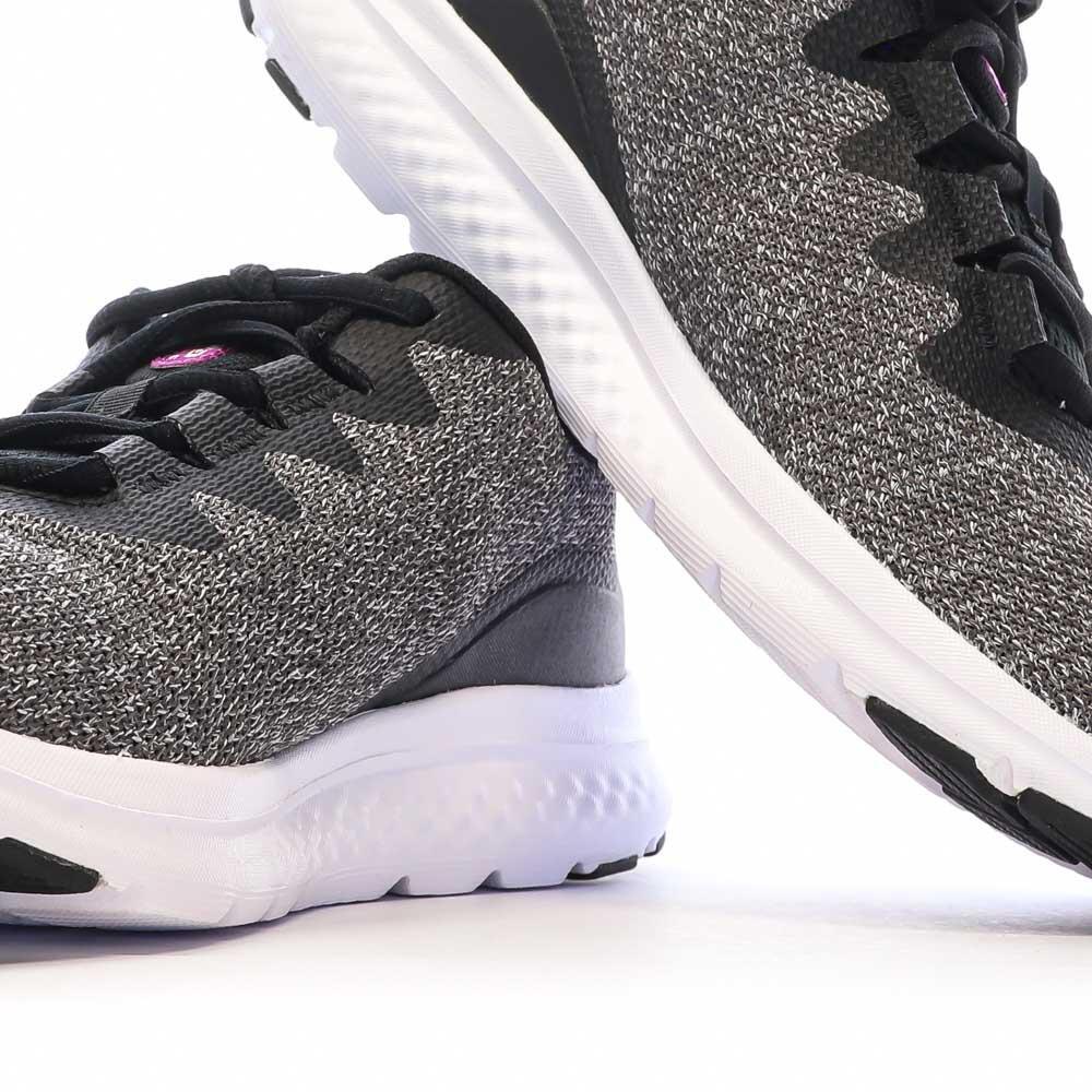 Zapatillas Running Mujer Under Armour Charged Grises/Moradas 7/7